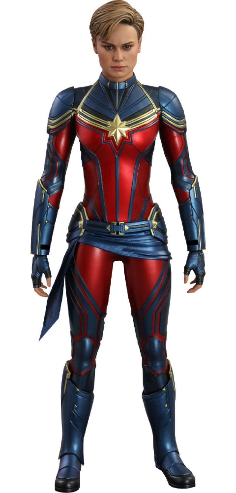 Avengers: Endgame Movie Masterpiece Series PVC Action Figure 1/6 Captain Marvel 29 cm Hot Toys