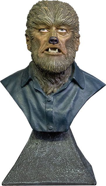 Universal Monsters Mini Bust The Wolf Man 15 cm Trick Or Treat Studios