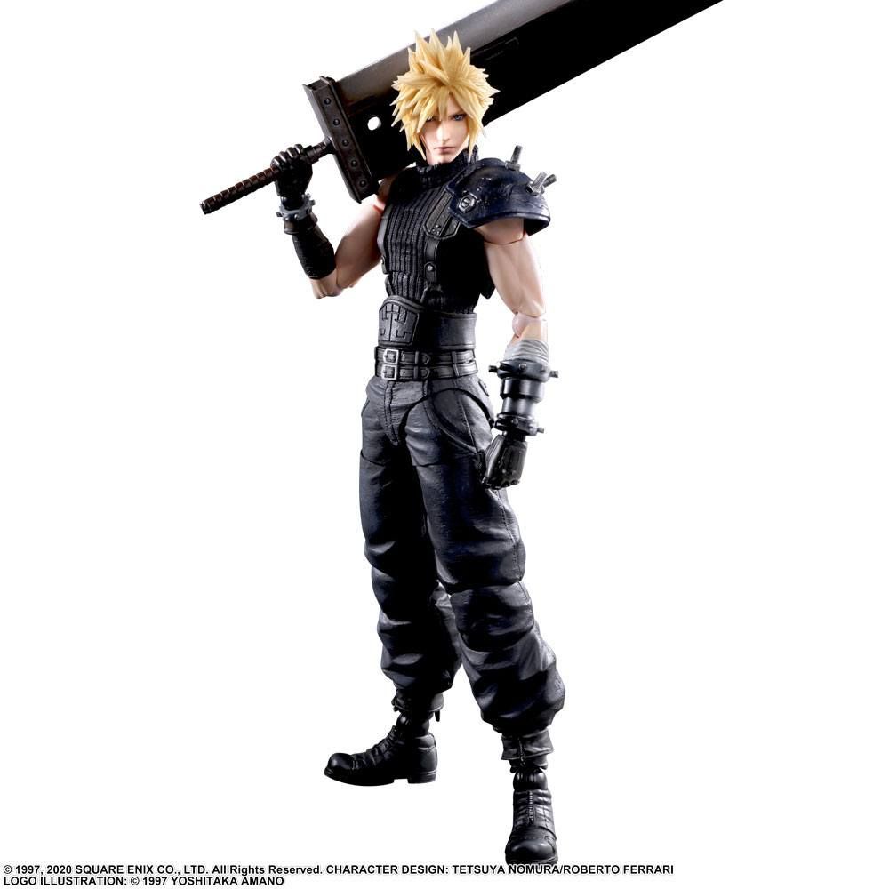 Final Fantasy VII Remake Play Arts Kai Action Figure Cloud Strife Ver. 2 27 cm Square-Enix