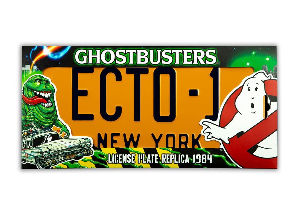 Ghostbusters Replica 1/1 ECTO-1 License Plate Doctor Collector