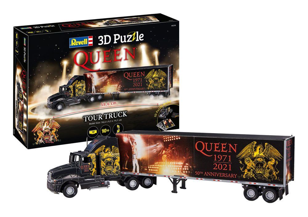 Queen 3D Puzzle Truck & Trailer Revell