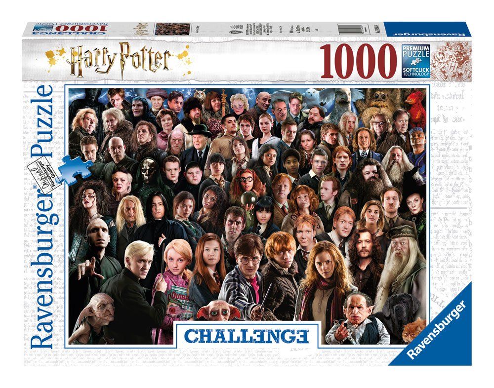 Harry Potter Challenge Jigsaw Puzzle Cast (1000 pieces) Ravensburger