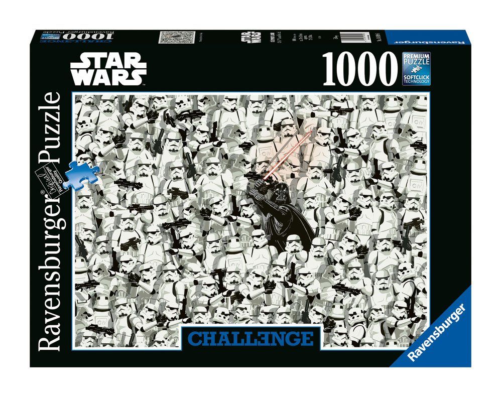 Star Wars Challenge Jigsaw Puzzle Darth Vader & Stormtroopers (1000 pieces) Ravensburger