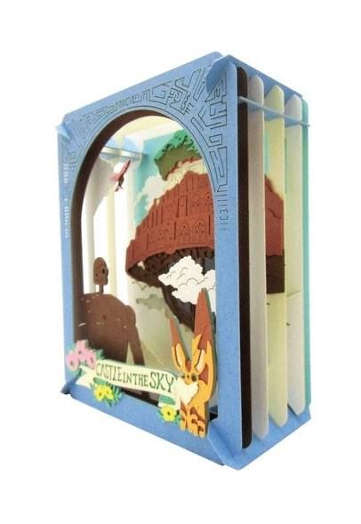 Castle in the Sky Paper Model Kit Paper Theater Behind the Clouds Ensky