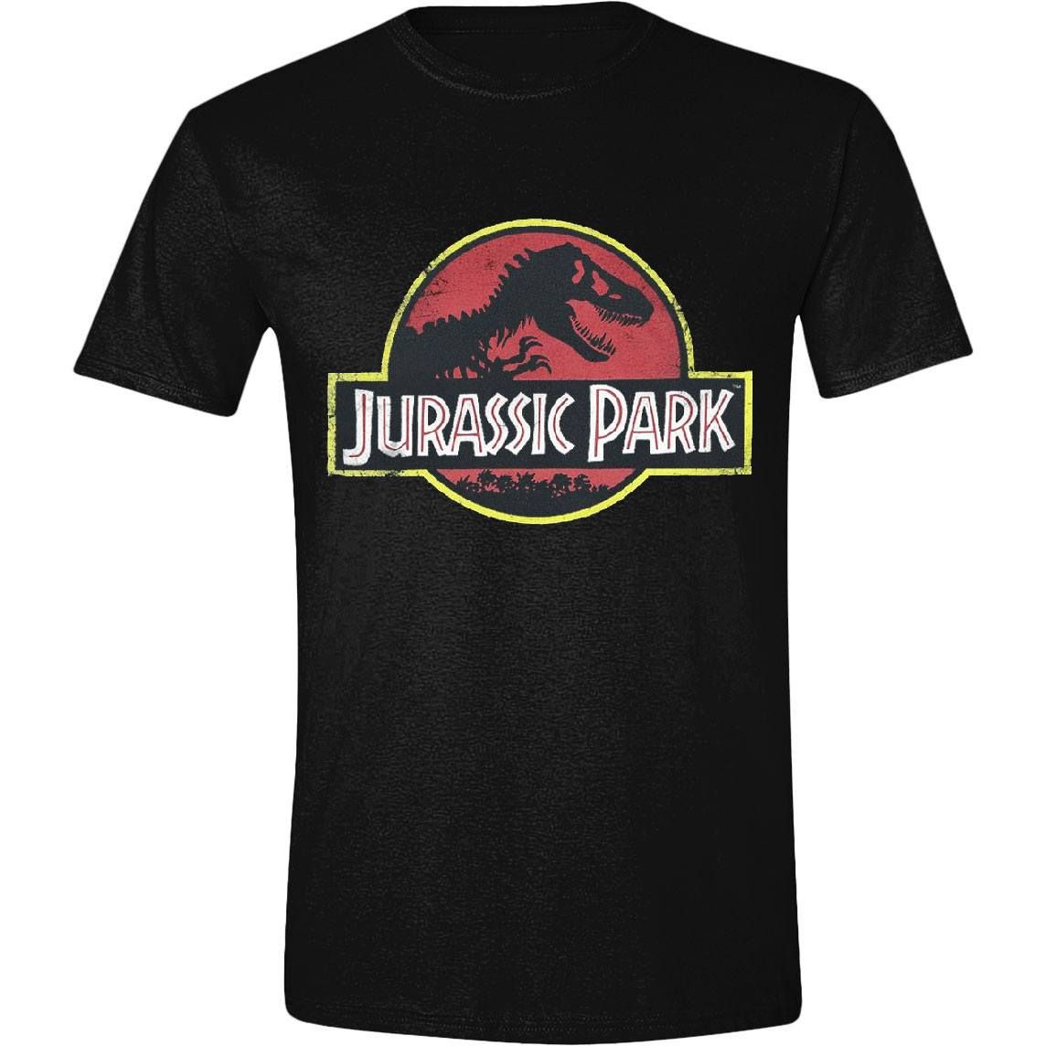 Jurassic Park T-Shirt Classic Logo Size M PCMerch