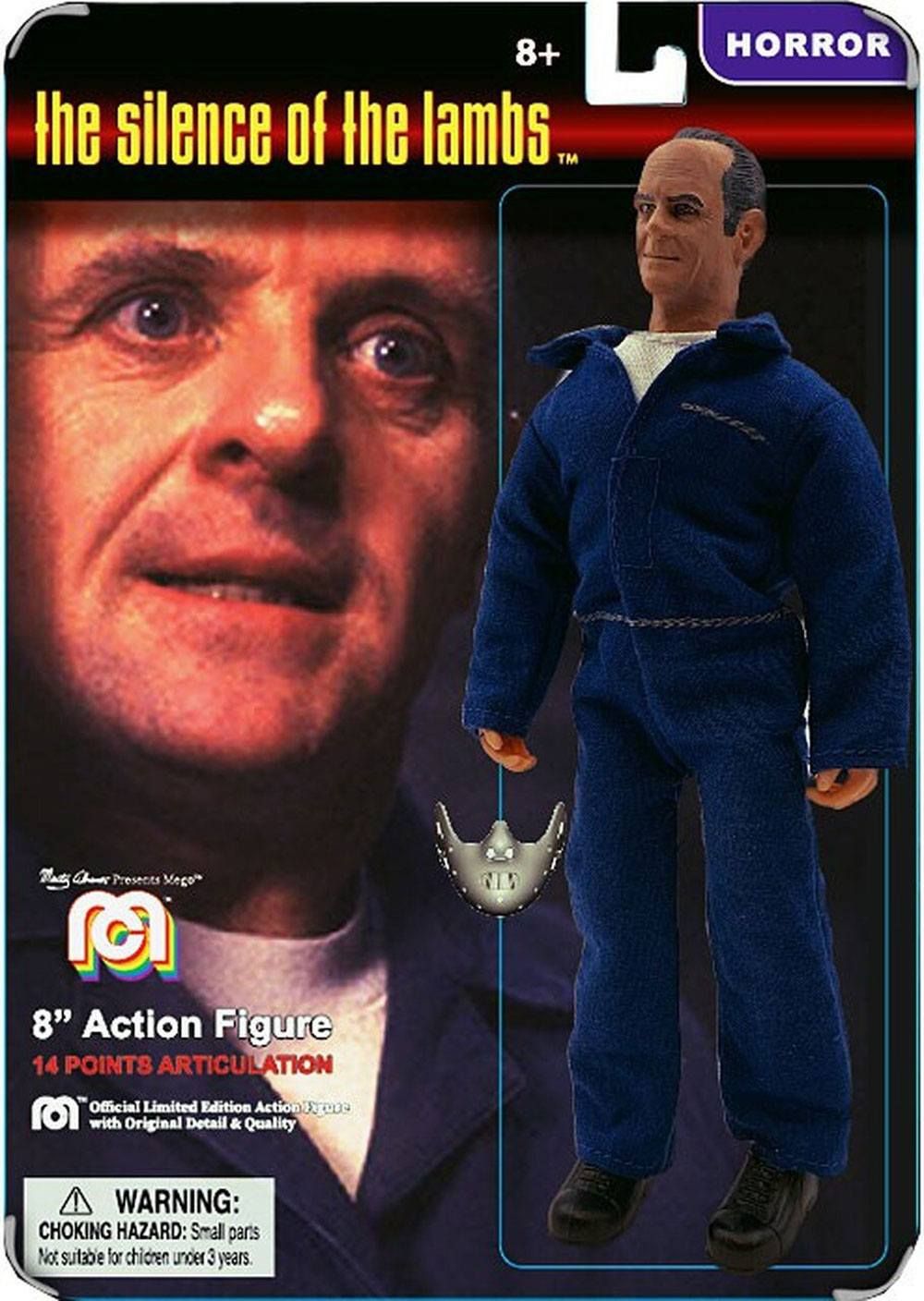 The Silence of the Lambs Action Figure Hannibal Lecter 20 cm MEGO