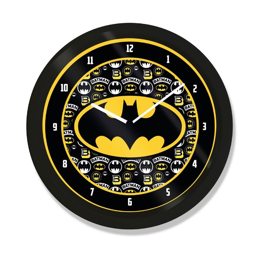 Batman Wall Clock Logo Pyramid International