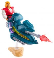 Masters of the Universe Origins Action Figure 2020 Prince Adam with Sky Sled 14 cm Mattel