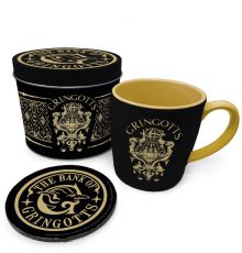 Harry Potter Mug with Coaster Gringotts