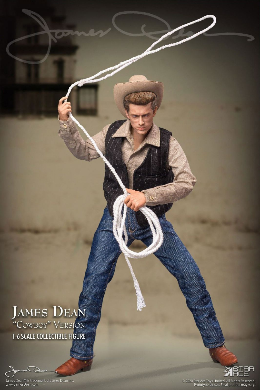 James Dean Action Figure 1/6 James Dean Cowboy Ver. 30 cm Star Ace Toys