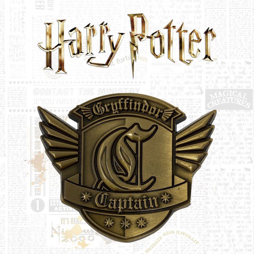 Harry Potter Medallion Gryffindor Captain Limited Edition FaNaTtik