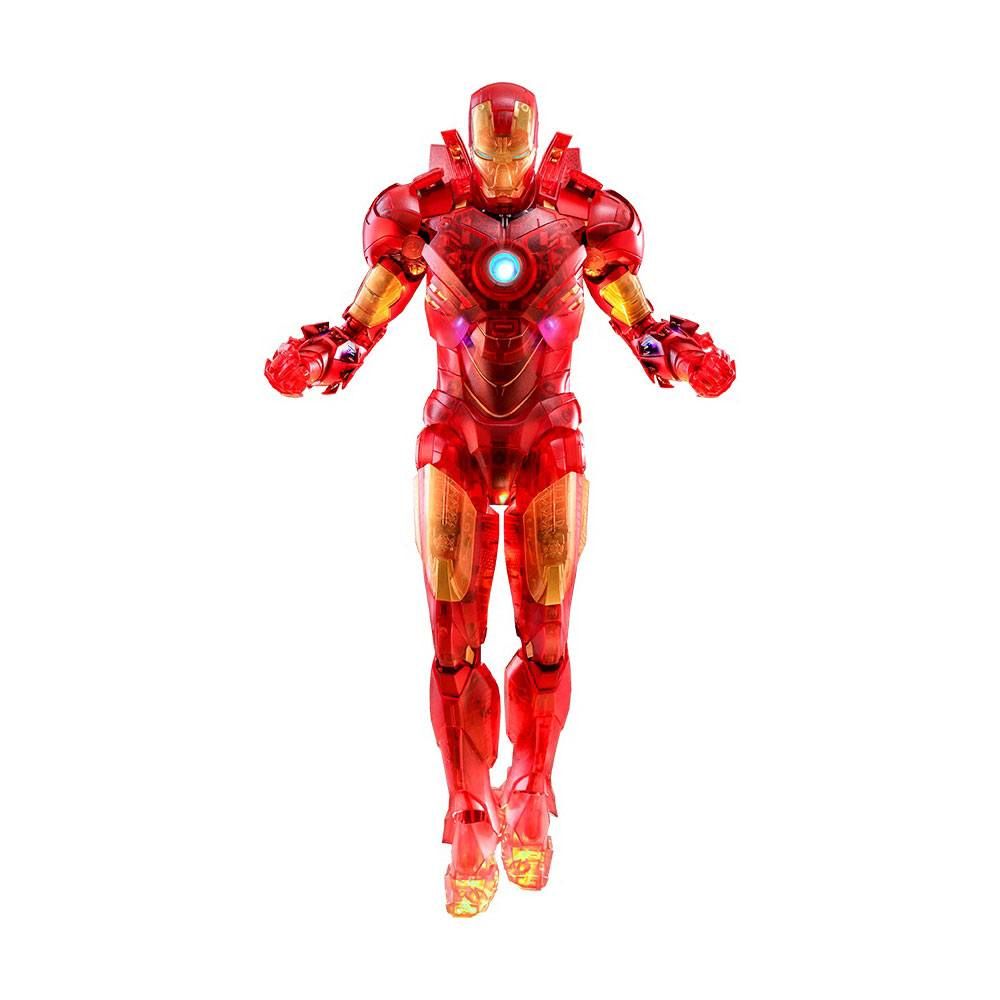Iron Man 2 MM Action Figure 1/6 Iron Man Mark IV (Holographic Version) 2020 Toy Fair Exclusive 30 cm Hot Toys