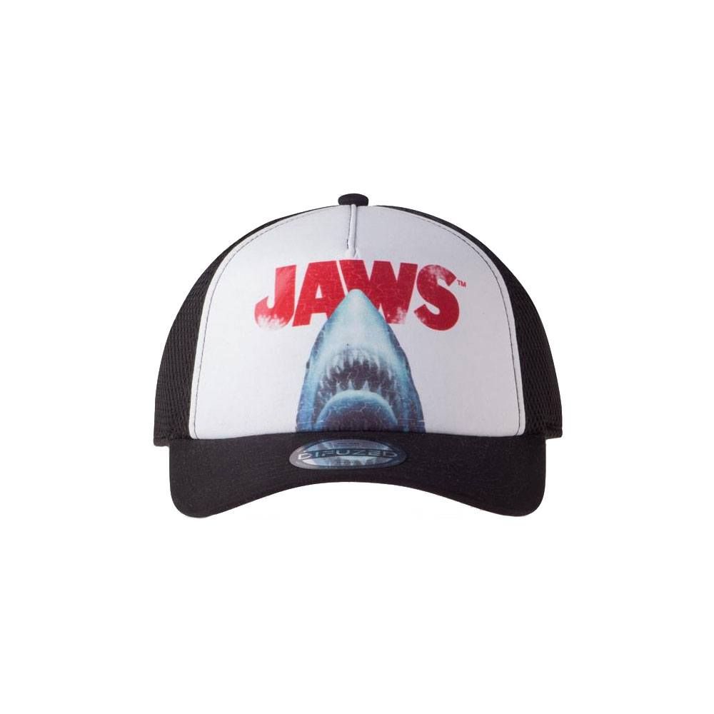 Jaws Curved Bill Cap Rising Shark Difuzed
