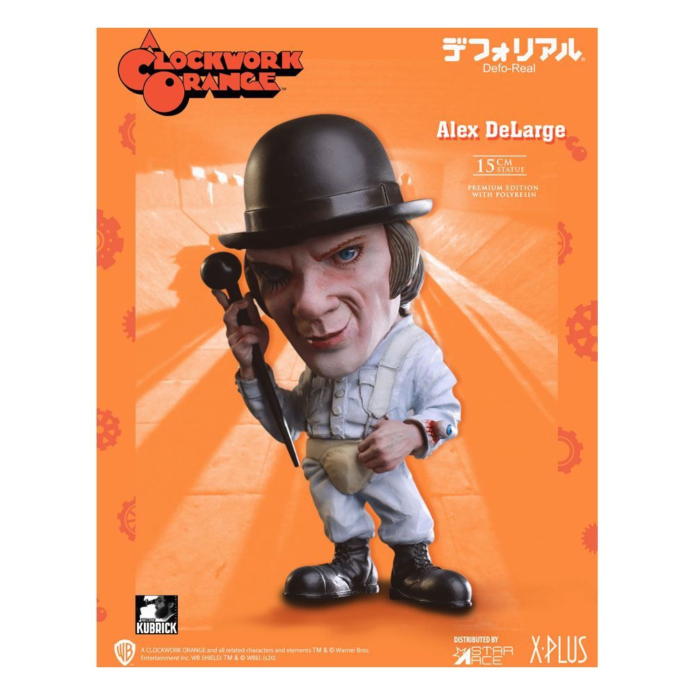 A Clockwork Orange Defo-Real Series Statue Alex DeLarge 15 cm Star Ace Toys