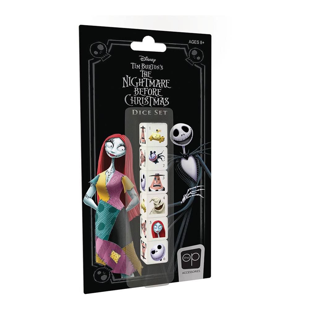 Nightmare before Christmas Dice Set 6D6 (6) USAopoly