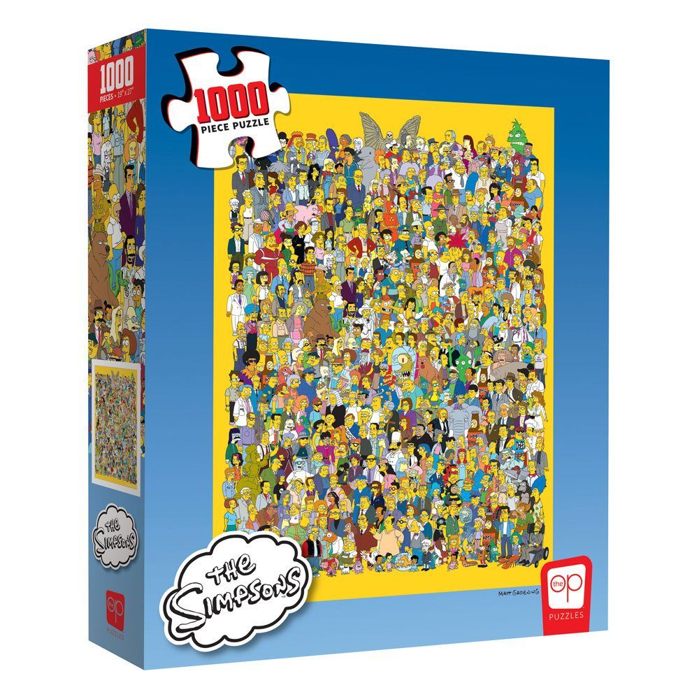 Simpsons Jigsaw Puzzle Cast of Thousands (1000 pieces) USAopoly