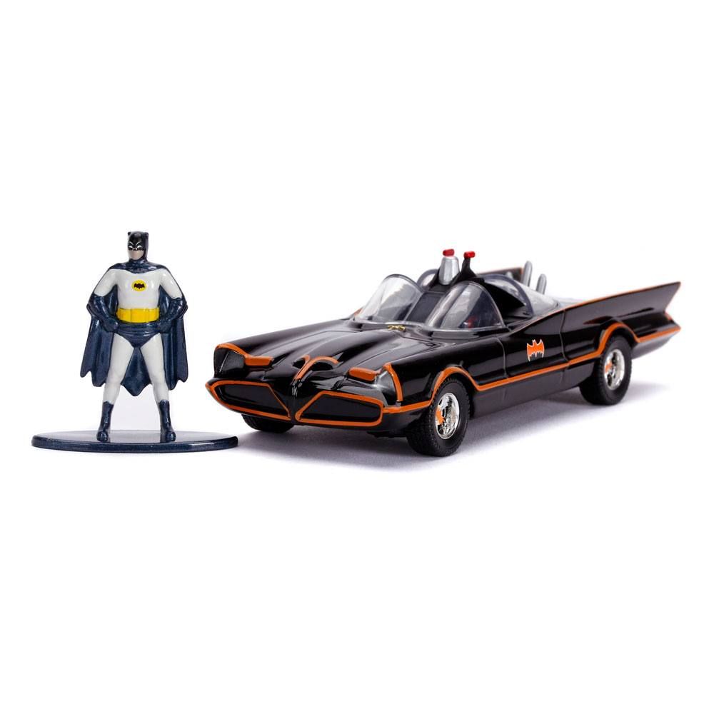 Batman Classic TV Series Diecast Model 1/32 1966 Classic Batmobile with Figure Jada Toys