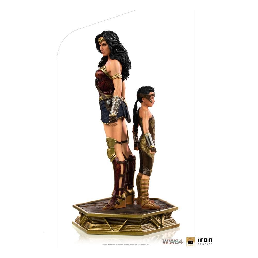 Wonder Woman 1984 Deluxe Art Scale Statue 1/10 Wonder Woman & Young Diana 20 cm Iron Studios