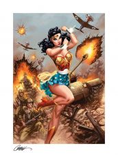DC Comics Fine Art Print Wonder Woman #750: WWII 46 x 61 cm - unframed