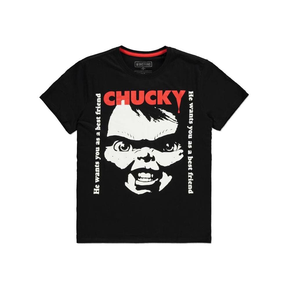 Chucky T-Shirt Best Friend Size S Difuzed
