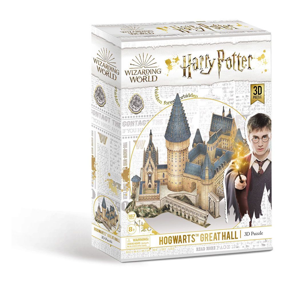 Harry Potter 3D Puzzle Great Hall (187 pieces) CubicFun