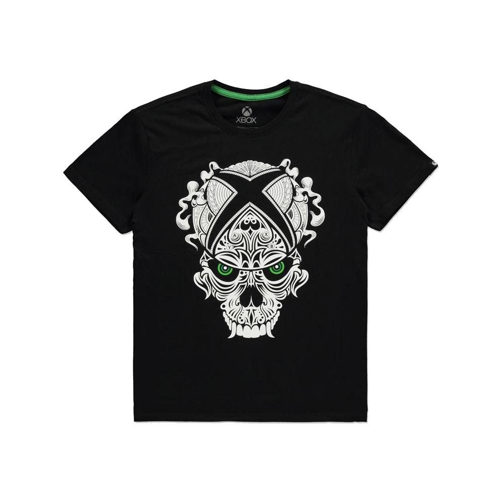 Microsoft Xbox T-Shirt Skull Size XL Difuzed
