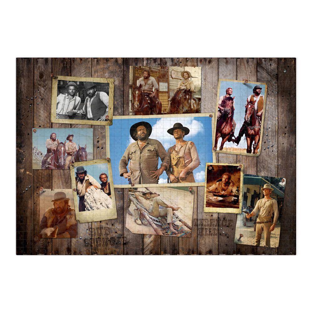 Bud Spencer & Terence Hill Jigsaw Puzzle Western Photo Wall (1000 pieces) Oakie Doakie Games