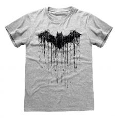 DC Batman T-Shirt Dripping Logo Size XL