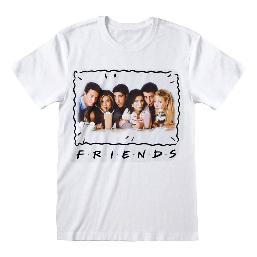 Friends T-Shirt Milkshakes Size L Heroes Inc