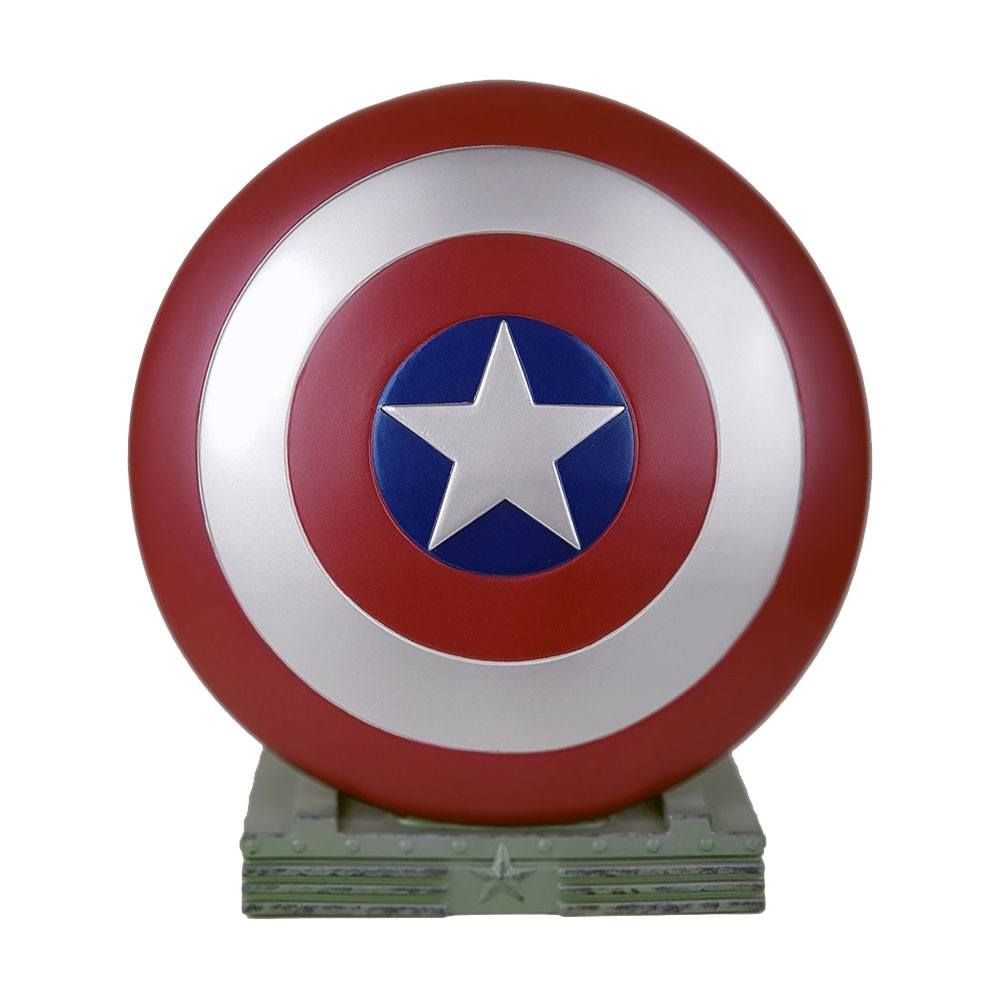 Marvel Coin Bank Captain America Shield 25 cm Semic