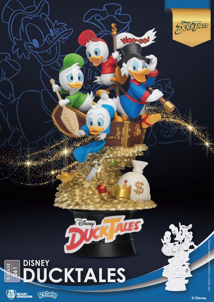 Disney Classic Animation Series D-Stage PVC Diorama DuckTales 15 cm Beast Kingdom Toys