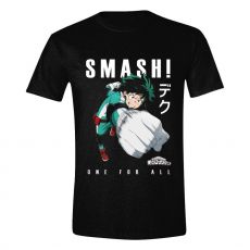 My Hero Academia T-Shirt Deku Smash! Size S