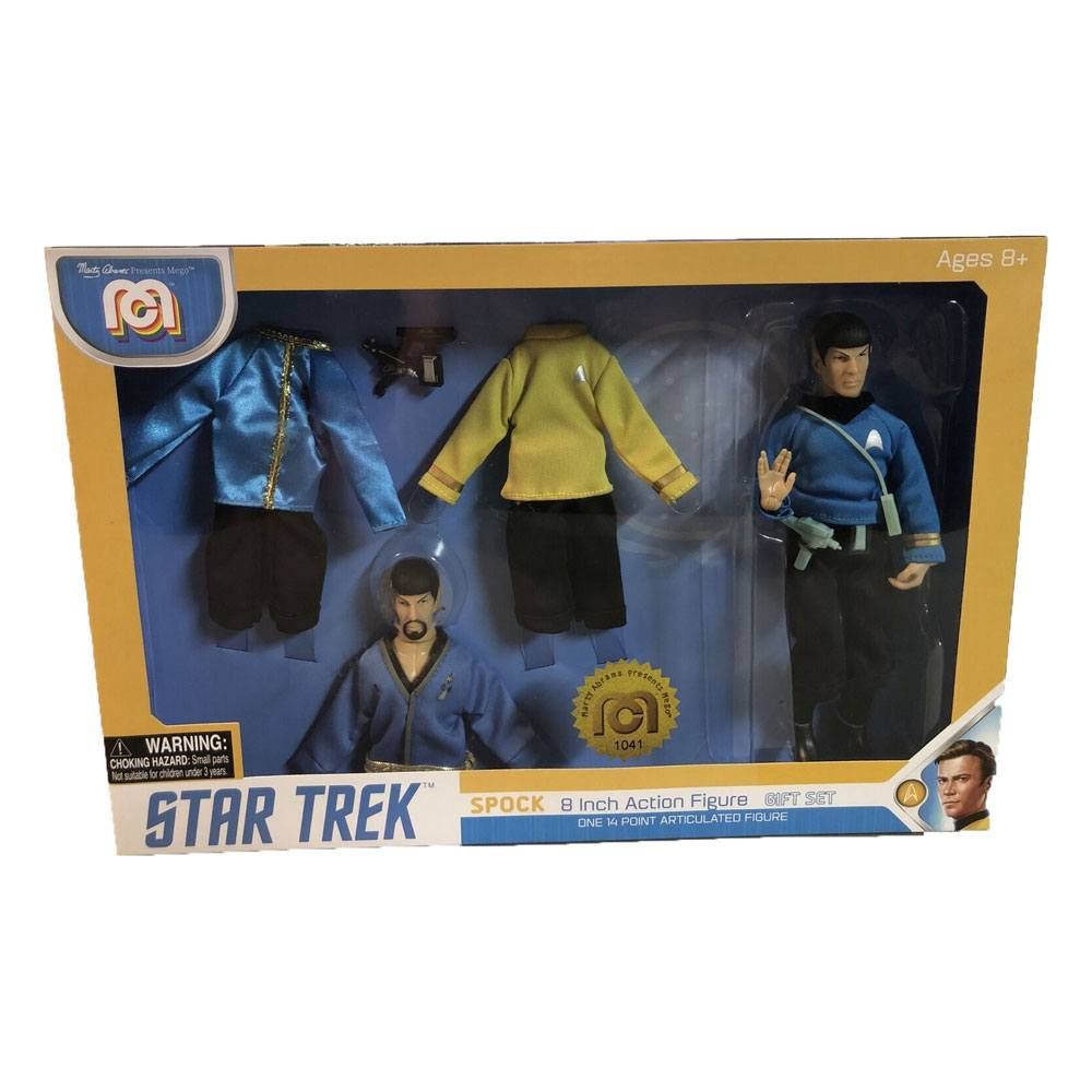 Star Trek TOS Action Figure Spock Gift Set 20 cm MEGO