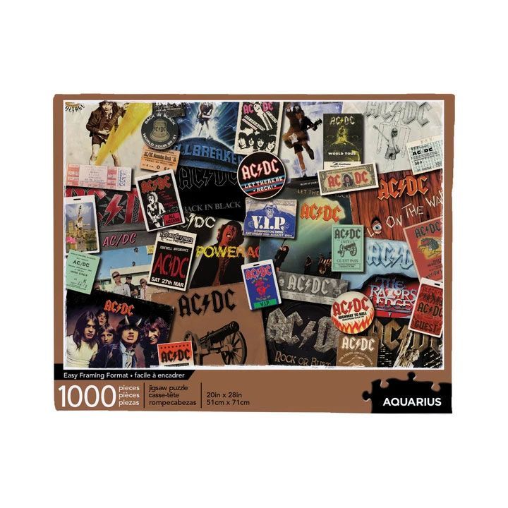 AC/DC Jigsaw Puzzle Albums (1000 pieces) Aquarius