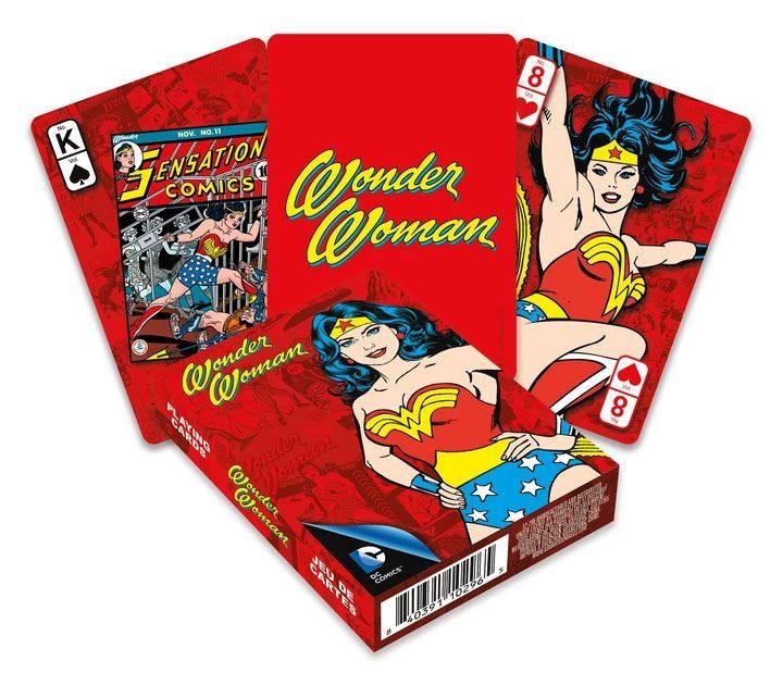 DC Comics Playing Cards Retro Wonder Woman Aquarius