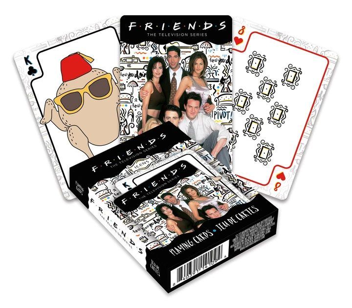 Friends Playing Cards Icons Aquarius