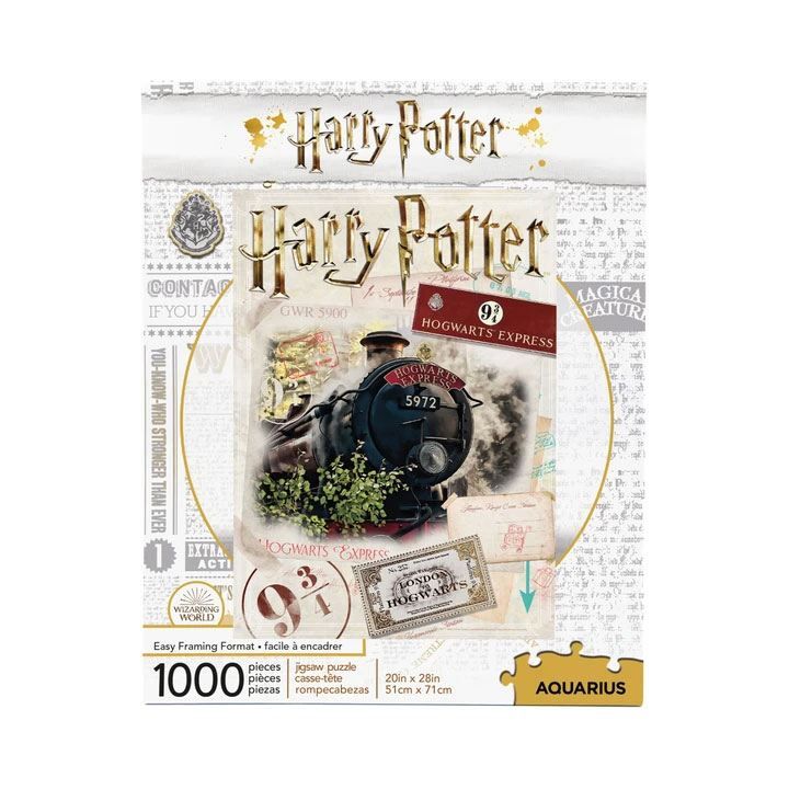 Harry Potter Jigsaw Puzzle Hogwarts Express Ticket (1000 pieces) Aquarius