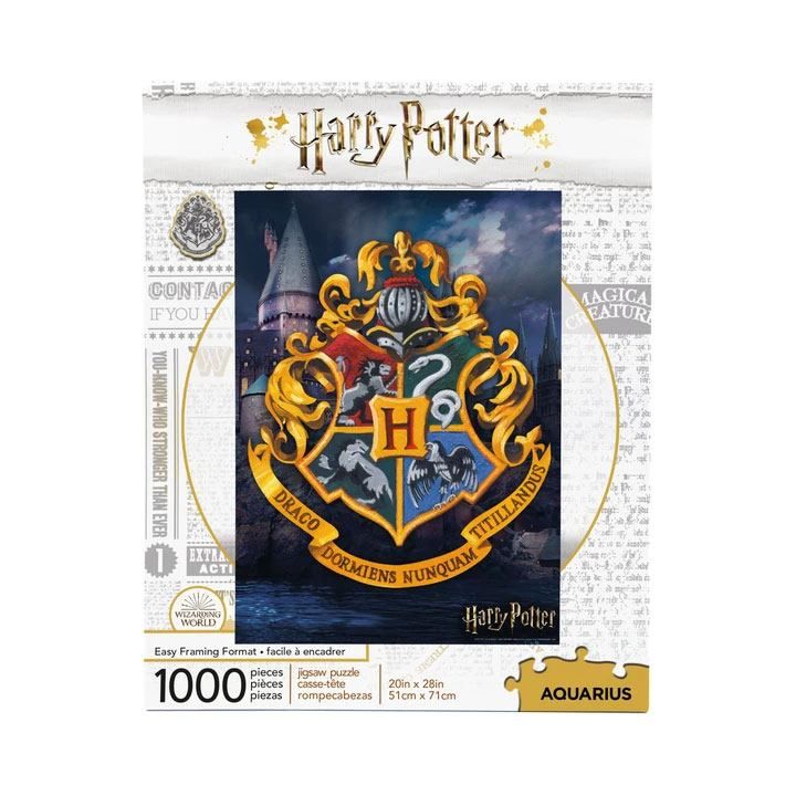 Harry Potter Jigsaw Puzzle Hogwarts Logo (1000 pieces) Aquarius
