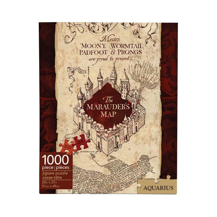 Harry Potter Jigsaw Puzzle Marauders Map (1000 pieces) Aquarius