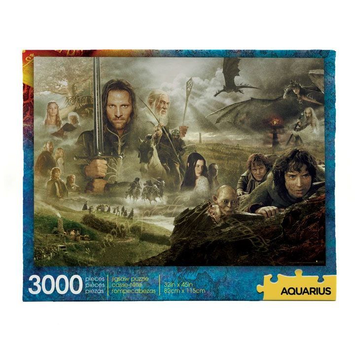 Lord of the Rings Jigsaw Puzzle Saga (3000 pieces) Aquarius