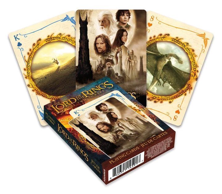 Lord of the Rings Playing Cards The Two Towers Aquarius