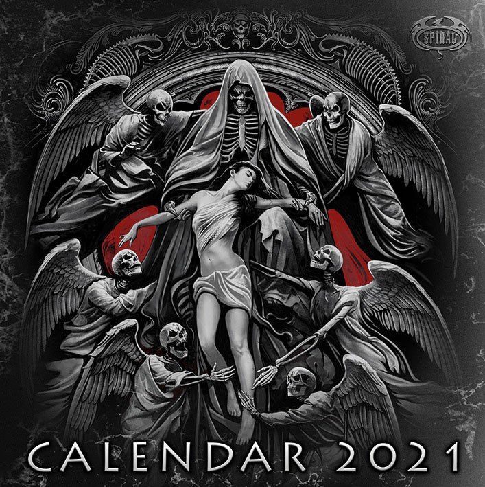 Spiral Calendar 2021 *English Version* Pyramid International