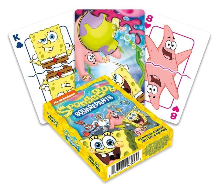 SpongeBob Playing Cards Cast Aquarius