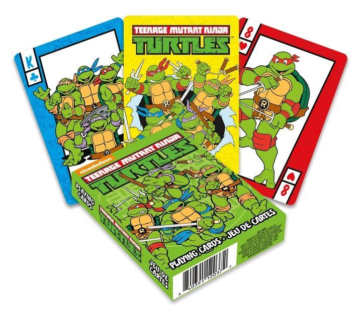 Teenage Mutant Ninja Turtles Playing Cards Cartoon Aquarius