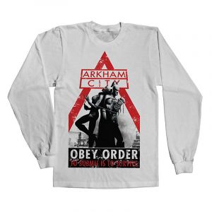 Batman Arkham printed long sleeve t-shirt  Obey Order | S, M, L, XL, XXL