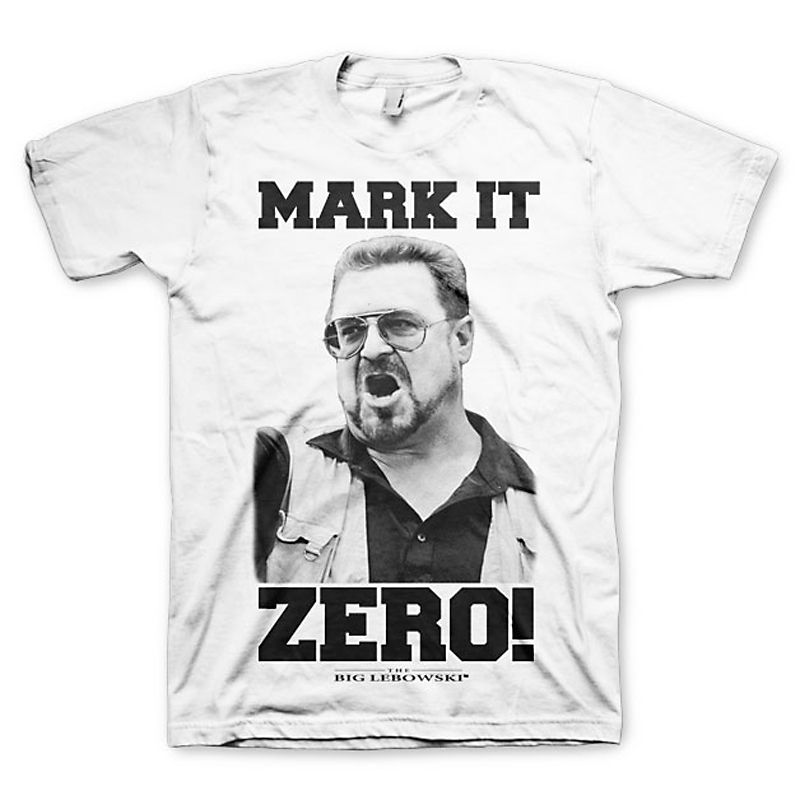 Big Lebowski printed t-shirt Mark It Zero Licenced