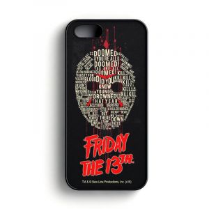 Friday The 13th Cell Phone Cover Wording  | iPhone 5, iPhone 6, iPhone 6+, Samsung S5 Mini, Samsung S6