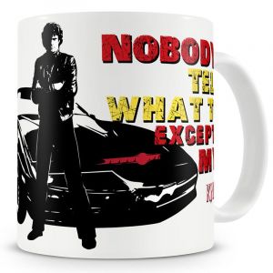 Knight Rider coffe mug Nobody Tells Me