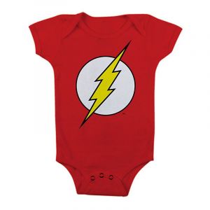 Baby Bodys The Flash Logo | 12 Months, 6 Months