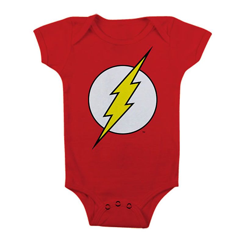 Baby Bodys The Flash Logo Licenced